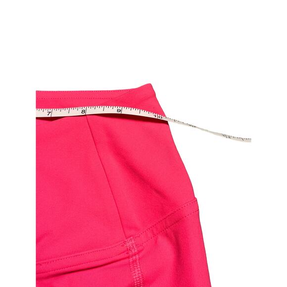 Gymshark High Waisted Crossover Leggings Hot Pink Size XS - Picture 5 of 6